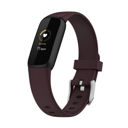 Für Fitbit Luxe xDFind Silikon-Armband, Größe:S (Kieferngrün), S