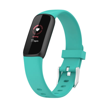 Für Fitbit Luxe xDFind Silikon-Armband, Größe:S (Kieferngrün), S