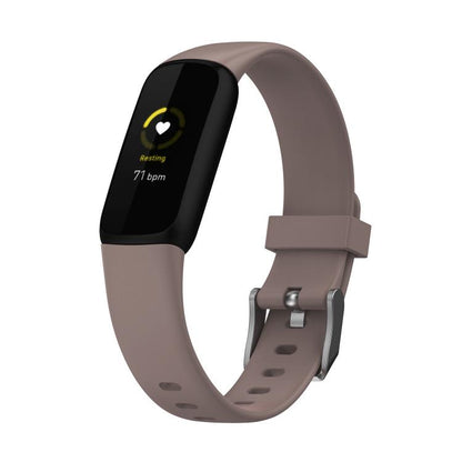Für Fitbit Luxe xDFind Silikon-Armband, Größe:S (Kieferngrün), S