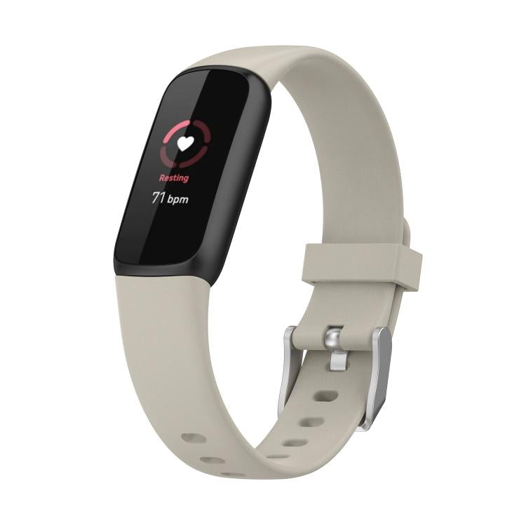 Für Fitbit Luxe xDFind Silikon-Armband, Größe:S (Kieferngrün), S