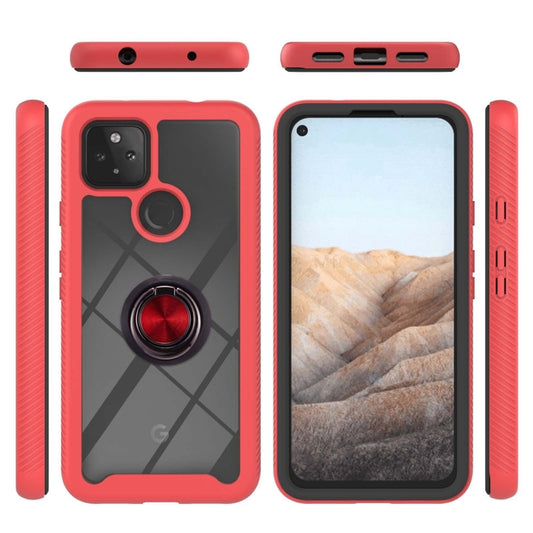 Starry Sky Solid Color Series Shockproof PC + TPU Protective Case with Ring Holder & Magnetic Function, For Google Pixel 5A 5G, For TCL 20S, For LG K22 / K22+, For LG K42 / K52 / Q52 / K62 / Q62, For LG Stylo 7 4G, For LG Stylo 7 5G                    ...