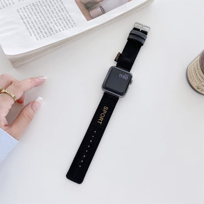 Bracelet de rechange en nylon, pour Apple Watch Series 7 41mm / & 6 & SE & 5 & 4 40mm, pour Apple Watch Series 7 45mm / & 6 & SE & 5 & 4 44mm