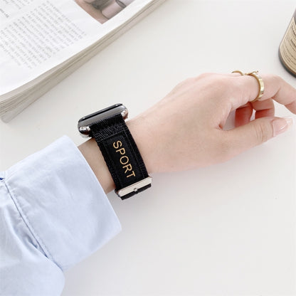 Bracelet de rechange en nylon, pour Apple Watch Series 7 41mm / & 6 & SE & 5 & 4 40mm, pour Apple Watch Series 7 45mm / & 6 & SE & 5 & 4 44mm