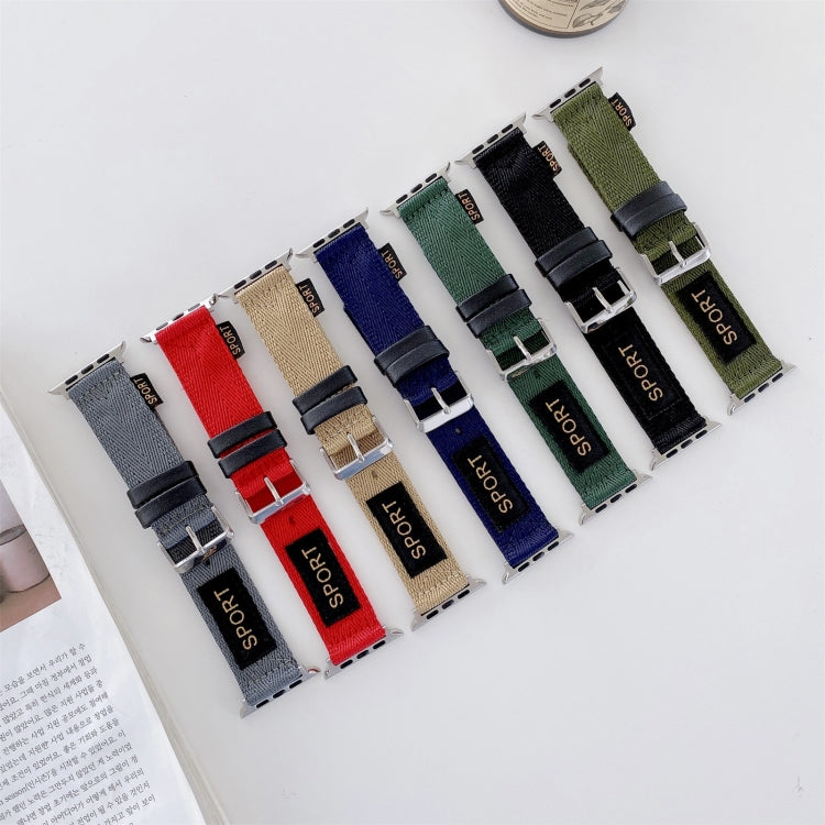 Bracelet de rechange en nylon, pour Apple Watch Series 7 41mm / & 6 & SE & 5 & 4 40mm, pour Apple Watch Series 7 45mm / & 6 & SE & 5 & 4 44mm