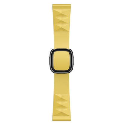 Modern Style Silicone Replacement Strap Watchband For Apple Watch Series 6 & SE & 5 & 4 44mm / 3 & 2 & 1 42mm, Black Buckle, Rose Gold Buckle, Silver Buckle