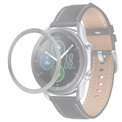 Smart Watch Rhombus Texture Bezel Ring, For Samsung Galaxy Watch 3 41mm, For Samsung Galaxy Watch 3 45mm