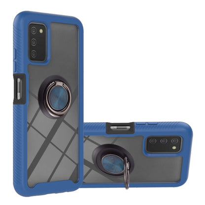 Starry Sky Solid Color Series Shockproof PC + TPU Protective Case with Ring Holder & Magnetic Function, For Google Pixel 6, For Google Pixel 6 Pro, For Samsung Galaxy A03s 166mm