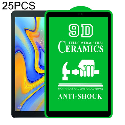 25 PCS 9D Full Screen Full Glue Ceramic Film, For Samsung Galaxy Tab A 8.4 2020 (25 PCS), For Samsung Galaxy Tab A 10.1 2016 T580/T585 (25 PCS), For Samsung Galaxy Tab A 10.5 2018 T590/T595 (25 PCS), For Samsung Galaxy Tab A7 Lite 8.7 inch T225 (25 PCS...