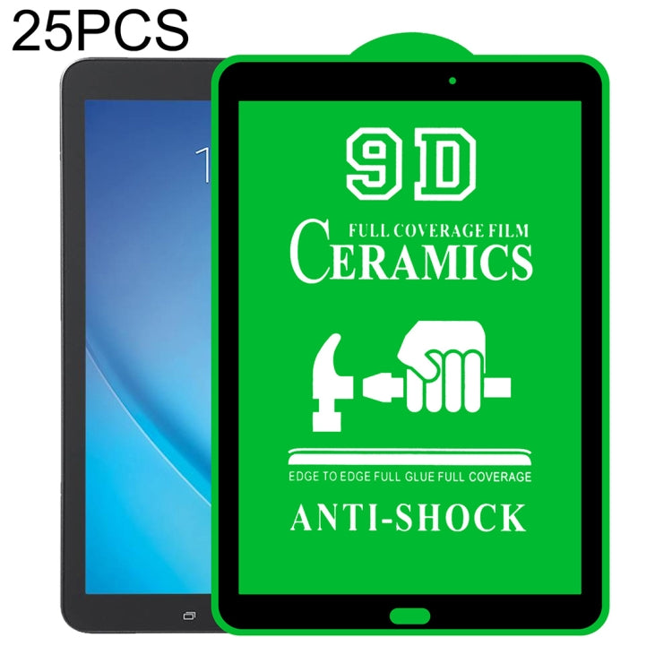 25 PCS 9D Full Screen Full Glue Ceramic Film, For Samsung Galaxy Tab A 8.4 2020 (25 PCS), For Samsung Galaxy Tab A 10.1 2016 T580/T585 (25 PCS), For Samsung Galaxy Tab A 10.5 2018 T590/T595 (25 PCS), For Samsung Galaxy Tab A7 Lite 8.7 inch T225 (25 PCS...