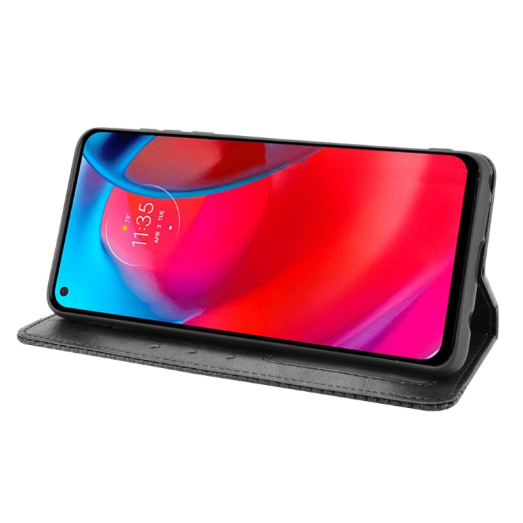 Magnetic Buckle Retro Crazy Horse Texture Horizontal Flip Leather Case with Holder & Card Slots & Photo Frame, For Motorola Moto G Stylus 5G 2021, For OPPO Reno6 5G, For OPPO Reno6 Pro 5G, For OPPO Reno6 Pro+ 5G, For vivo X60 Pro / X60 5G Curved Surfac...