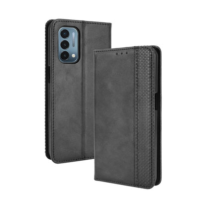 Magnetic Buckle Retro Crazy Horse Texture Horizontal Flip Leather Case with Holder & Card Slots & Photo Frame, For Motorola Moto G Stylus 5G 2021, For OPPO Reno6 5G, For OPPO Reno6 Pro 5G, For OPPO Reno6 Pro+ 5G, For vivo X60 Pro / X60 5G Curved Surfac...