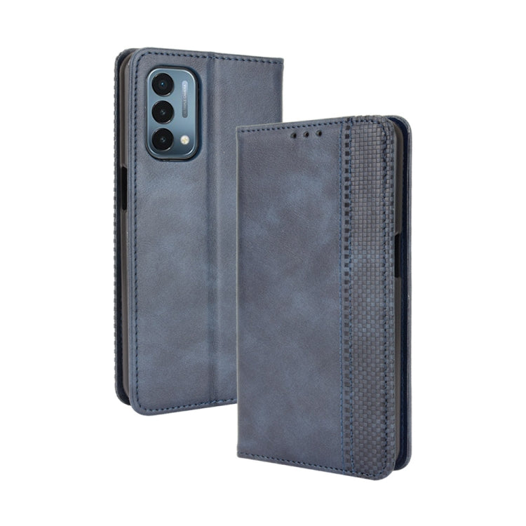 Magnetic Buckle Retro Crazy Horse Texture Horizontal Flip Leather Case with Holder & Card Slots & Photo Frame, For Motorola Moto G Stylus 5G 2021, For OPPO Reno6 5G, For OPPO Reno6 Pro 5G, For OPPO Reno6 Pro+ 5G, For vivo X60 Pro / X60 5G Curved Surfac...