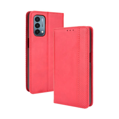 Magnetic Buckle Retro Crazy Horse Texture Horizontal Flip Leather Case with Holder & Card Slots & Photo Frame, For Motorola Moto G Stylus 5G 2021, For OPPO Reno6 5G, For OPPO Reno6 Pro 5G, For OPPO Reno6 Pro+ 5G, For vivo X60 Pro / X60 5G Curved Surfac...