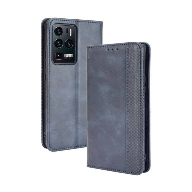 Magnetic Buckle Retro Crazy Horse Texture Horizontal Flip Leather Case with Holder & Card Slots & Photo Frame, For Motorola Moto G Stylus 5G 2021, For OPPO Reno6 5G, For OPPO Reno6 Pro 5G, For OPPO Reno6 Pro+ 5G, For vivo X60 Pro / X60 5G Curved Surfac...