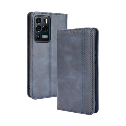 Magnetic Buckle Retro Crazy Horse Texture Horizontal Flip Leather Case with Holder & Card Slots & Photo Frame, For Motorola Moto G Stylus 5G 2021, For OPPO Reno6 5G, For OPPO Reno6 Pro 5G, For OPPO Reno6 Pro+ 5G, For vivo X60 Pro / X60 5G Curved Surfac...