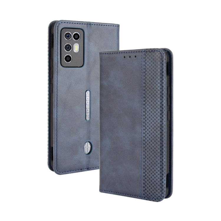 Magnetic Buckle Retro Crazy Horse Texture Horizontal Flip Leather Case with Holder & Card Slots & Photo Frame, For Motorola Moto G Stylus 5G 2021, For OPPO Reno6 5G, For OPPO Reno6 Pro 5G, For OPPO Reno6 Pro+ 5G, For vivo X60 Pro / X60 5G Curved Surfac...