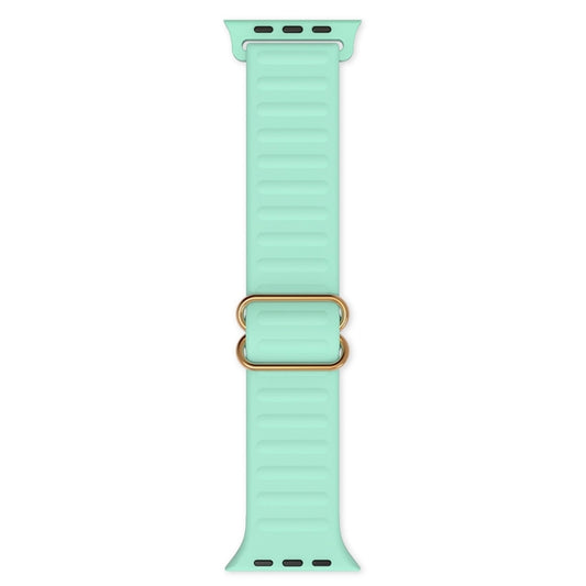 Japanese Word Buckle Silicone Replacement Watchband For Apple Watch Series, 7 45mm / 6 & SE & 5 & 4 44mm / 3 & 2 & 1 42mm, 7 41mm / 6 & SE & 5 & 4 40mm / 3 & 2 & 1 38mm