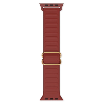 Japanese Word Buckle Silicone Replacement Watchband For Apple Watch Series, 7 45mm / 6 & SE & 5 & 4 44mm / 3 & 2 & 1 42mm, 7 41mm / 6 & SE & 5 & 4 40mm / 3 & 2 & 1 38mm