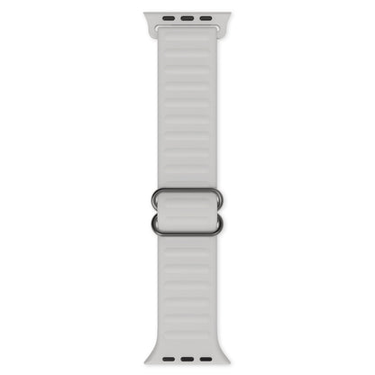 Japanese Word Buckle Silicone Replacement Watchband For Apple Watch Series, 7 45mm / 6 & SE & 5 & 4 44mm / 3 & 2 & 1 42mm, 7 41mm / 6 & SE & 5 & 4 40mm / 3 & 2 & 1 38mm