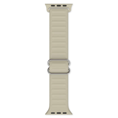Japanese Word Buckle Silicone Replacement Watchband For Apple Watch Series, 7 45mm / 6 & SE & 5 & 4 44mm / 3 & 2 & 1 42mm, 7 41mm / 6 & SE & 5 & 4 40mm / 3 & 2 & 1 38mm