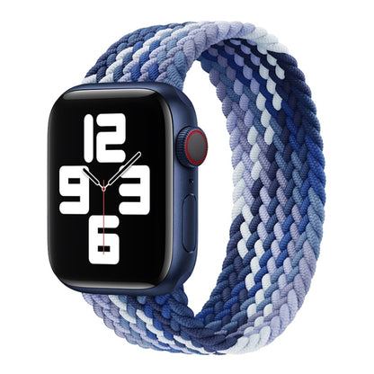 Single Loop Weaving Nylon Replacement Watchband, Size: L 165mm For Apple Watch Series 6 & SE & 5 & 4 44mm / 3 & 2 & 1 42mm, L 165mm 44mm / 42 mm