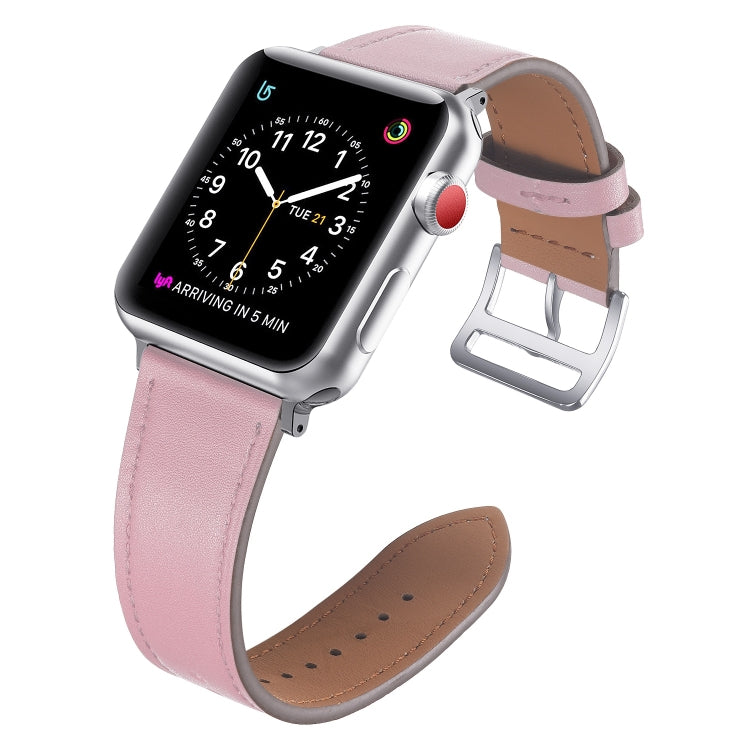 Small Waist Leather Replacement Strap Watchband, For Apple Watch Series 7  41mm / & 6 & SE & 5 & 4 40mm, For Apple Watch Series  7  45mm / & 6 & SE & 5 & 4 44mm