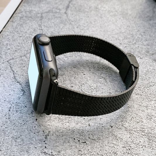 Small Waist Steel Replacement Strap Watchband, For Apple Watch Series 7  41mm / & 6 & SE & 5 & 4 40mm, For Apple Watch Series  7  45mm / & 6 & SE & 5 & 4 44mm