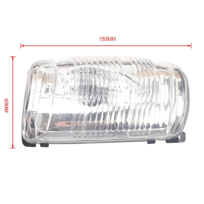 A5856 1 Pair Car Rear Mirror Indicator Lamp Cover 1847387 / 1847389 for Ford Transit MK8 2014-2019, A5856