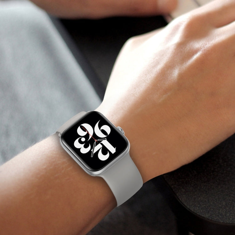 Elasticity Silicone Replacement Strap Watchband For Apple Watch Series