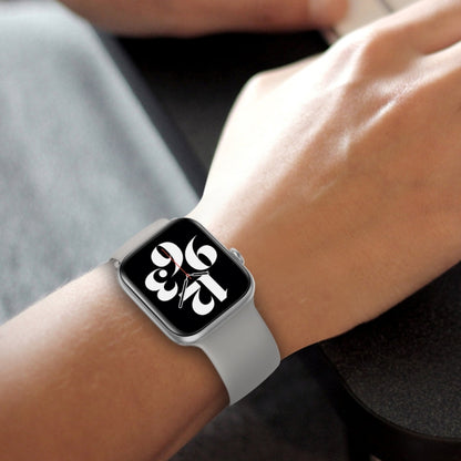 Elasticity Silicone Replacement Strap Watchband For Apple Watch Series