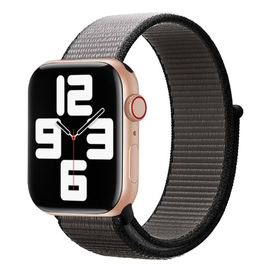 Color Matching Nylon Watchband, For Apple Watch Series 7 41mm / 6 & SE & 5 & 4 40mm / 3 & 2 & 1 38mm, For Apple Watch Series 8&7 41mm / SE 2&6&SE&5&4 40mm / 3&2&1 38mm, For Apple Watch Series 7 45mm / 6 & SE & 5 & 4 44mm / 3 & 2 & 1 42mm���������������...