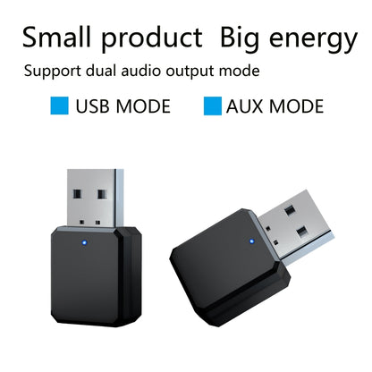 KN318 USB Bluetooth 5.1 Adapter Audio Receiver, KN318