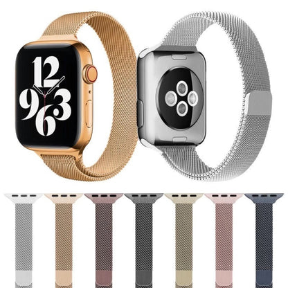 Milan Loopback Small Waist Replacement Watchband For Apple Watch Series, 7 41mm / 6 & SE & 5 & 4 40mm / 3 & 2 & 1 38mm, 7 45mm / 6 & SE & 5 & 4 44mm / 3 & 2 & 1 42mm