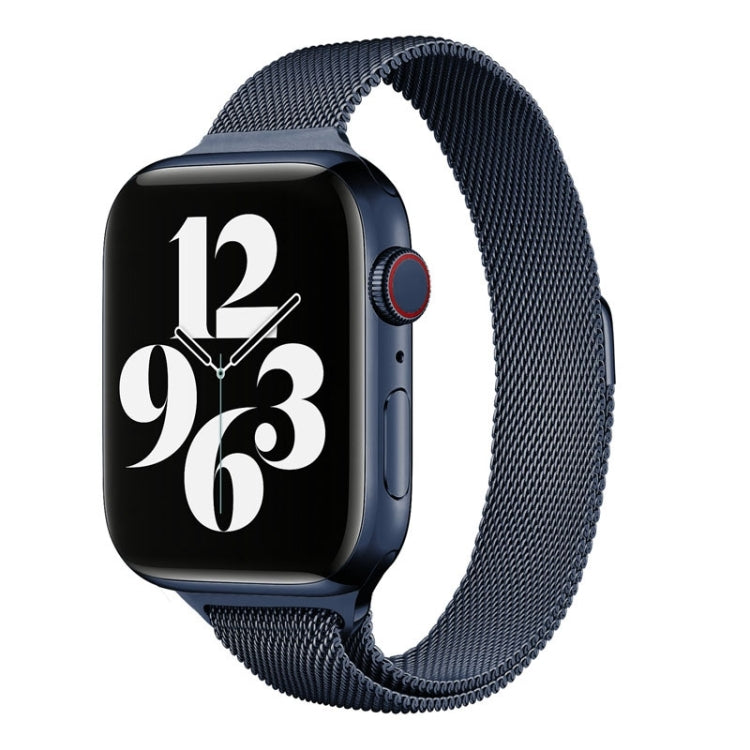 Milan Loopback Small Waist Replacement Watchband For Apple Watch Series, 7 41mm / 6 & SE & 5 & 4 40mm / 3 & 2 & 1 38mm, 7 45mm / 6 & SE & 5 & 4 44mm / 3 & 2 & 1 42mm