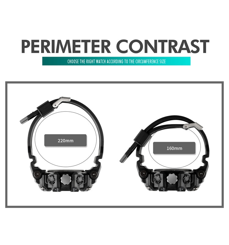 SKMEI 1742 Montre électronique numérique à LED quatre écrans, lumineuse, de sport, antichoc pour hommes