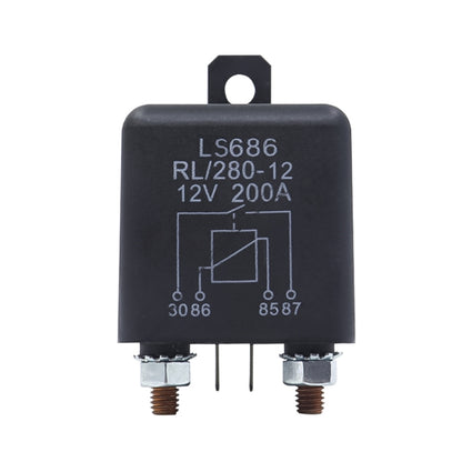 200A RV Modified Start Relay, 12V 1.8W Continuous Type, 12V 4.8W Start Type, 24V 1.8W Continuous Type, 24V 4.8W Start Type
