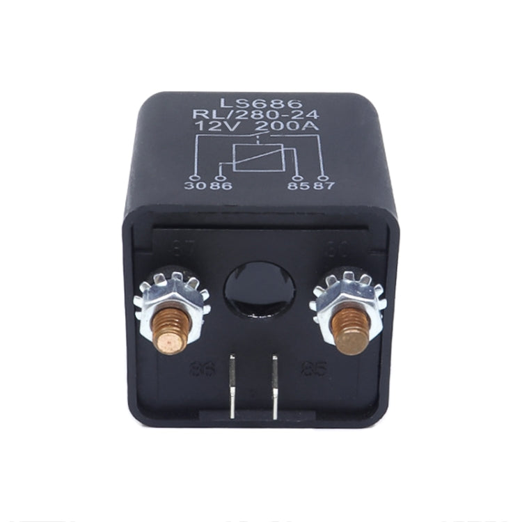 200A RV Modified Start Relay, 12V 1.8W Continuous Type, 12V 4.8W Start Type, 24V 1.8W Continuous Type, 24V 4.8W Start Type