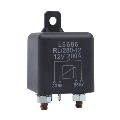 200A RV Modified Start Relay, 12V 1.8W Continuous Type, 12V 4.8W Start Type, 24V 1.8W Continuous Type, 24V 4.8W Start Type