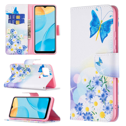 Colored Drawing Pattern Horizontal Flip Leather Case with Holder & Card Slots & Wallet, For OPPO A15, For OPPO A7, For OPPO A54 4G / A55 5G, For OPPO A74 4G / F19 4G, For OPPO A74 / A93 / A54 5G, For OPPO A94 4G / Reno5 F / F19 Pro                     ...