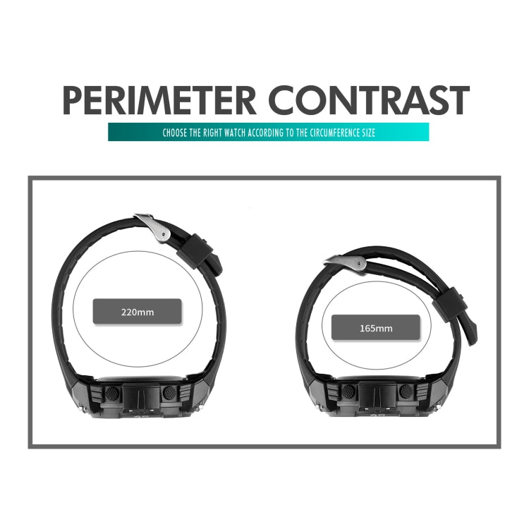 SKMEI 1756 Double fuseau horaire Compte à rebours Réveil Homme Sport Lumineux Montre Électronique