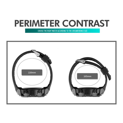 SKMEI 1756 Double fuseau horaire Compte à rebours Réveil Homme Sport Lumineux Montre Électronique