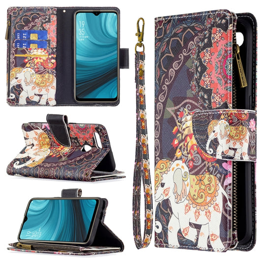 Colored Drawing Pattern Zipper Horizontal Flip Leather Case with Holder & Card Slots & Wallet, For OPPO A7, For OPPO A15, For OPPO A54 4G/A55 5G, For OPPO A74 4G/F19 4G, For OPPO A74 5G/A93 5G/A54 5G, For OPPO A94/Reno5 F/F19 Pro                       ...