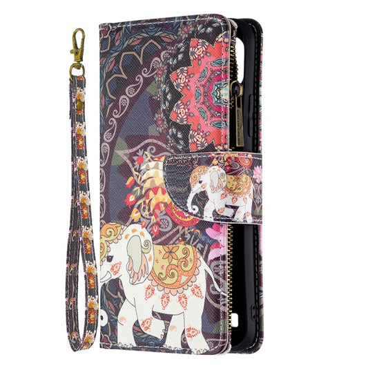 Colored Drawing Pattern Zipper Horizontal Flip Leather Case with Holder & Card Slots & Wallet, For OPPO Realme C21/C20, For OPPO Realme 8 5G/V13 5G