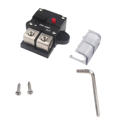 200A Car / Yacht Audio Circuit Breaker with Accessory, A6071