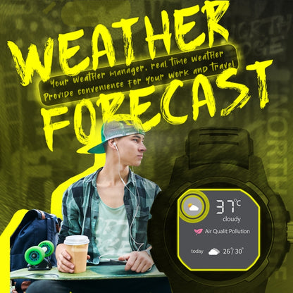 NORTH EDGE Mars 2 1,4 Zoll Full-Touchscreen Outdoor-Sport-Bluetooth-Smartwatch, unterstützt Herzfrequenz-/Schlaf-/Blutdruck-/Blutsauerstoffüberwachung & Fernsteuerung der Kamera & 7 Sportmodi