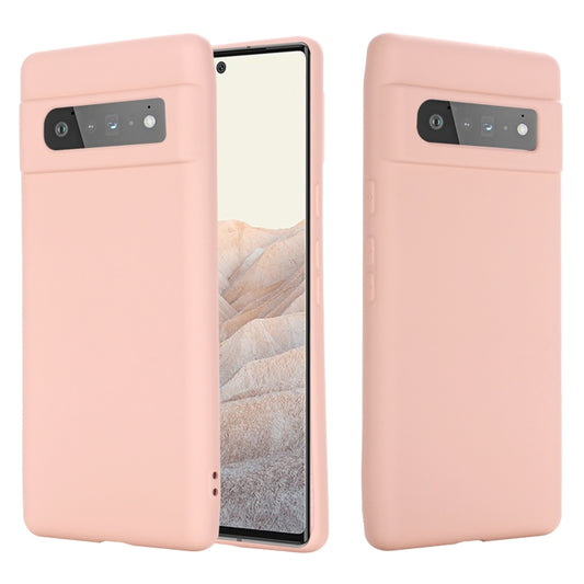 Pure Color Liquid Silicone Shockproof Full Coverage Case, For Google Pixel 6 Pro, For  OnePlus 9R, For  OnePlus Nord CE 5G