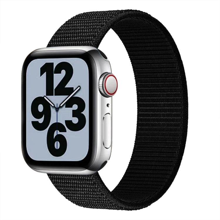 Bracelet de rechange en nylon à tour unique, taille : S 135mm pour Apple Watch Series 6 & SE & 5 & 4 40mm / 3 & 2 & 1 38mm, S 135mm 40mm / 38mm