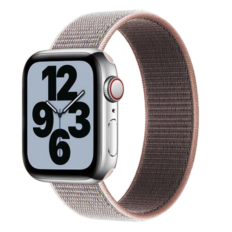 Bracelet de rechange en nylon à tour unique, taille : S 135mm pour Apple Watch Series 6 & SE & 5 & 4 40mm / 3 & 2 & 1 38mm, S 135mm 40mm / 38mm