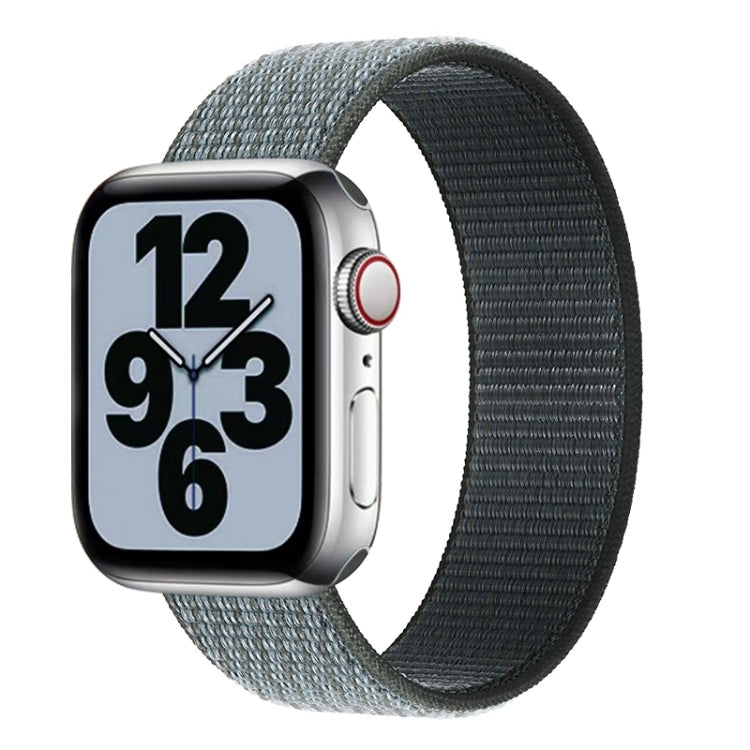 Bracelet de rechange en nylon à tour unique, taille : S 135mm pour Apple Watch Series 6 & SE & 5 & 4 40mm / 3 & 2 & 1 38mm, S 135mm 40mm / 38mm