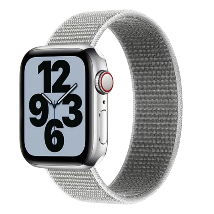 Bracelet de rechange en nylon à tour unique, taille : S 135mm pour Apple Watch Series 6 & SE & 5 & 4 40mm / 3 & 2 & 1 38mm, S 135mm 40mm / 38mm